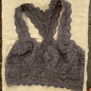 Gray bra